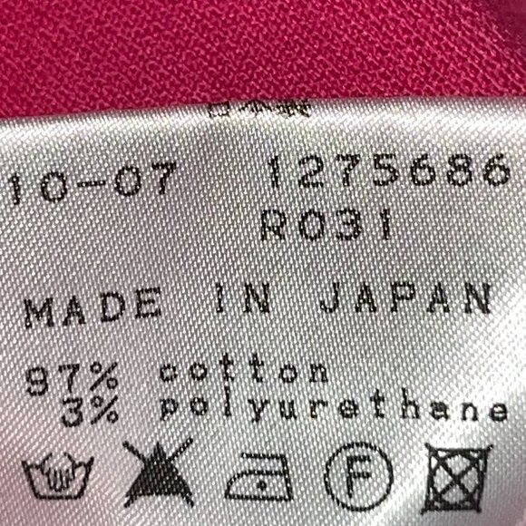 RARE VINTAGE 2010 JAPANESE MASTER BUNNY EDITION WOMEN'S GOLF POLO SHIRT  EUC 6 - Picture 13 of 15